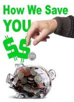 How We Save You Money